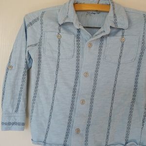 Light Blue Long Sleeve Shirt